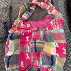 Disney Pink Patchwork Kids Bag